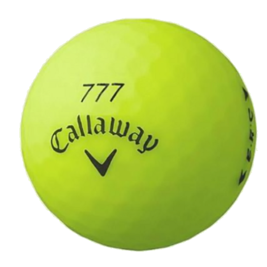 Callaway E.R.C T-Line Yellow golf ball