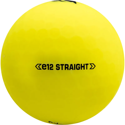 Bridgestone e12 Straight yellow golf ball