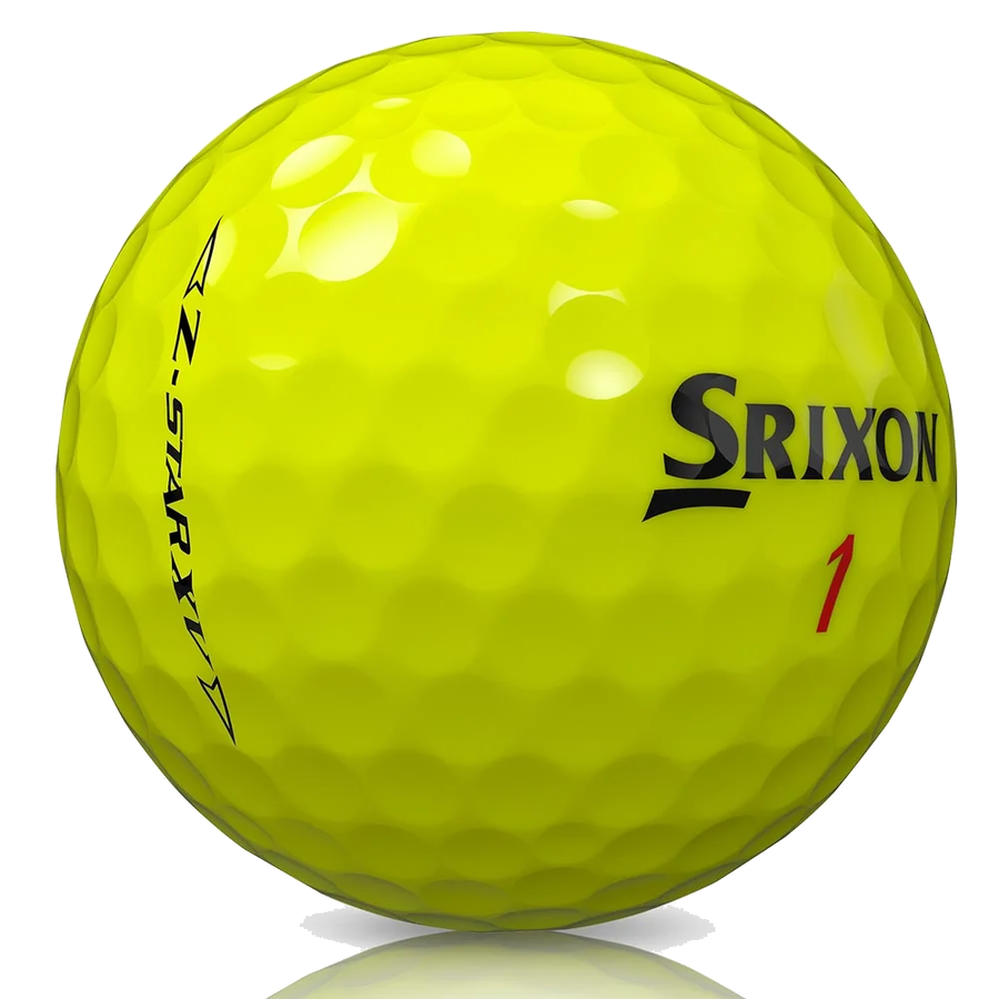 Srixon Z-Star XV yellow golf ball