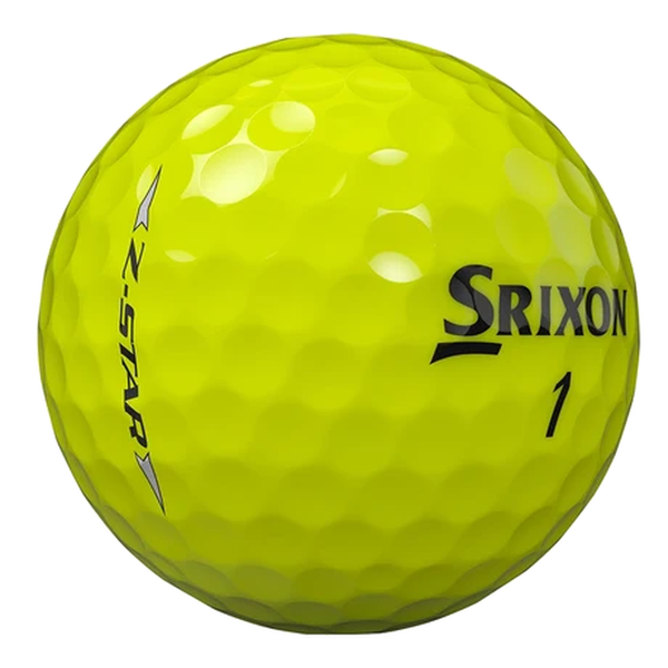 Srixon Z-Star yellow golf ball